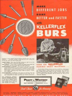 pratt and whitney 1953 different jobs done better faster vintage ad pratt and whitney 1953 different jobs done better faster vintage ad