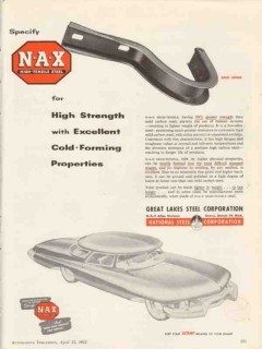 great lakes steel corp 1953 nax cold forming properties vintage ad great lakes steel corp 1953 nax cold forming properties vintage ad