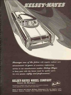 kelsey-hayes wheel company 1953 passenger car of the future vintage ad kelsey-hayes wheel company 1953 passenger car of the future vintage ad