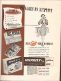 milprint inc 1946 help sell your product informative label vintage ad
