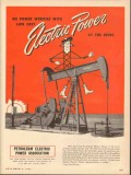 Petroleum Electric Power Assoc 1953 Vintage Ad Oil No Worries Low Cost Petroleum Electric Power Assoc 1953 Vintage Ad Oil No Worries Low Cost
