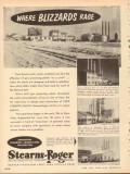 Stearns-Roger Mfg Company 1953 Vintage Ad Gas Plants Blizzards Rage Stearns-Roger Mfg Company 1953 Vintage Ad Gas Plants Blizzards Rage