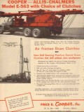 Fred E Cooper Inc 1953 Vintage Ad Oil Mobile Drilling Rig E-563 Clutch Fred E Cooper Inc 1953 Vintage Ad Oil Mobile Drilling Rig E-563 Clutch