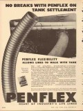 Pennsylvania Flexible Metallic Tubing 1953 Vintage Ad Oil No Breaks Pennsylvania Flexible Metallic Tubing 1953 Vintage Ad Oil No Breaks