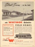 Whitmor Home Builders Inc 1953 Vintage Ad Oil Field Homes Street Scene Whitmor Home Builders Inc 1953 Vintage Ad Oil Field Homes Street Scene