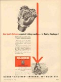 Globe Oil Tools Company 1953 Vintage Ad Rock Bit Defense Rising Costs