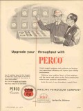 Phillips Petroleum Company 1953 Vintage Ad Perco Upgrade Throughput Phillips Petroleum Company 1953 Vintage Ad Perco Upgrade Throughput