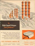 Koch Engineering Company 1953 Vintage Ad Benturi High Liquid Volume Koch Engineering Company 1953 Vintage Ad Benturi High Liquid Volume