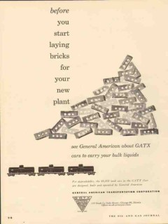 general american transportation corp 1953 before you start vintage ad