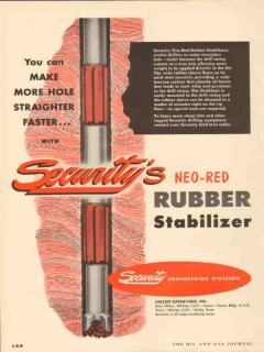 Dresser Operations Inc 1953 Vintage Ad Security Engineering Stabilizer Dresser Operations Inc 1953 Vintage Ad Security Engineering Stabilizer