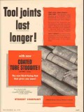 Stoody Company 1953 Vintage Ad Oil Field Tool Joints Coated Tube Stoody Company 1953 Vintage Ad Oil Field Tool Joints Coated Tube
