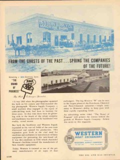 Western Supply Company 1953 Vintage Ad Ghosts Past Companies Future Western Supply Company 1953 Vintage Ad Ghosts Past Companies Future