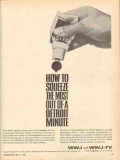 wwj tv 1965 detroit news how to squeeze the most esteem vintage ad wwj tv 1965 detroit news how to squeeze the most esteem vintage ad