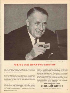 wfaa tv 1965 dallas tx jim w cooper ge 4-v color camera vintage ad wfaa tv 1965 dallas tx jim w cooper ge 4-v color camera vintage ad