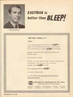 robert e eastman company 1965 vp william marseilles bleep vintage ad robert e eastman company 1965 vp william marseilles bleep vintage ad
