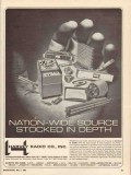 harvey radio company 1965 nationwide source stocked depth vintage ad harvey radio company 1965 nationwide source stocked depth vintage ad