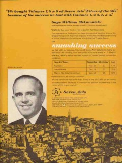 seven arts 1965 wnac-tv boston ma william mccormick gm vintage ad seven arts 1965 wnac-tv boston ma william mccormick gm vintage ad