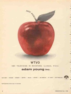 wtvo tv 1965 rockford il just picked vintage adam young inc vintage ad wtvo tv 1965 rockford il just picked vintage adam young inc vintage ad