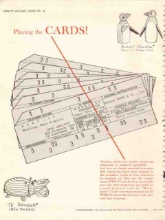 wtrf tv 1965 wheeling steubenville wv playing the cards vintage ad wtrf tv 1965 wheeling steubenville wv playing the cards vintage ad