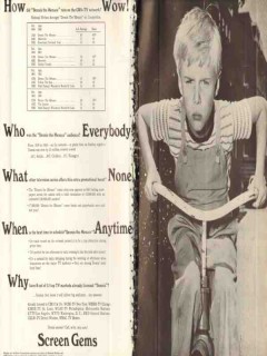screen gems 1965 dennis the menace is back tv broadcasting vintage ad screen gems 1965 dennis the menace is back tv broadcasting vintage ad