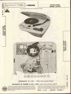 philco-ford model s1370r phonograph sams photofact manual philco-ford model s1370r phonograph sams photofact manual