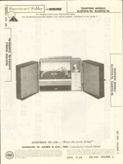 truetone model eli5959a96 am fm radio phonograph sams photofact manual truetone model eli5959a96 am fm radio phonograph sams photofact manual