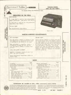 teknika model 6001 chassis ecc-10001 tv remote sams photofact manual teknika model 6001 chassis ecc-10001 tv remote sams photofact manual