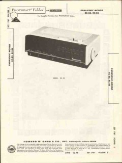 panasonic models rc-85 rc-86 am fm clock radio sams photofact manual panasonic models rc-85 rc-86 am fm clock radio sams photofact manual