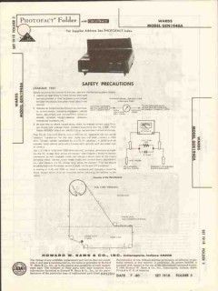 wards airline model gen-1940a am fm clock radio sams photofact manual wards airline model gen-1940a am fm clock radio sams photofact manual