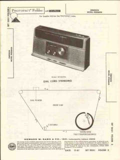 emerson model res5655a am fm stereo clock radio sams photofact manual