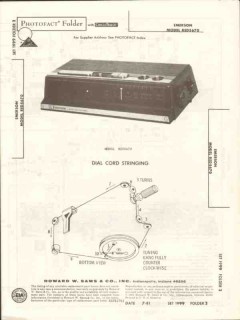 emerson model red5670 am fm clock radio sams photofact manual