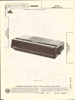 hitachi model kc-671h am fm clock radio sams photofact manual hitachi model kc-671h am fm clock radio sams photofact manual