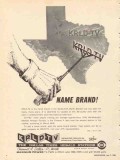 krld tv 1965 dallas ft worth tx channel 4 name brand vintage ad krld tv 1965 dallas ft worth tx channel 4 name brand vintage ad