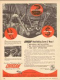 Chiksan Company 1953 Vintage Ad Oil Manifolding Saves 3-Ways Economy