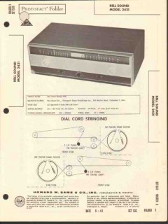bell sound model 2421 am fm radio tuner sams photofact manual bell sound model 2421 am fm radio tuner sams photofact manual
