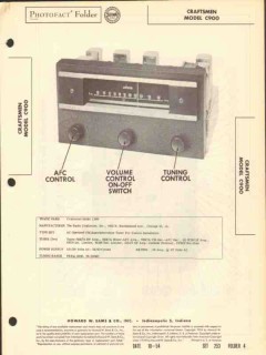 radio craftsmen model c900 fm tuner sams photofact manual radio craftsmen model c900 fm tuner sams photofact manual