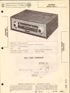 grommes model grt-3 12 tube am fm tuner sams photofact manual grommes model grt-3 12 tube am fm tuner sams photofact manual