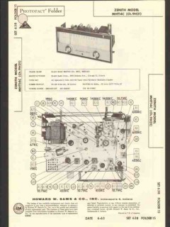zenith model mht14c am fm radio tuner sams photofact manual zenith model mht14c am fm radio tuner sams photofact manual