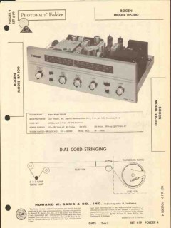 bogen model pr-100 am fm radio receiver sams photofact manual bogen model pr-100 am fm radio receiver sams photofact manual