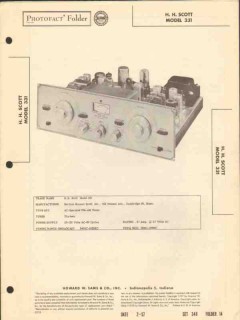 h h scott model 331 am fm radio tuner sams photofact manual h h scott model 331 am fm radio tuner sams photofact manual