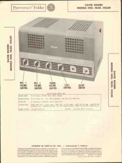 david bogen models h50 hl50 h2l50 amplifier sams photofact manual david bogen models h50 hl50 h2l50 amplifier sams photofact manual