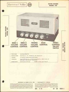 david bogen model j50 50 watt audio amplifier sams photofact manual david bogen model j50 50 watt audio amplifier sams photofact manual