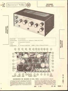 grommes model 208 stereo audio preamplifier sams photofact manual grommes model 208 stereo audio preamplifier sams photofact manual