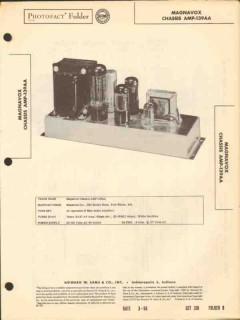 magnavox model amp-139aa 4 tube 10watt amplifier sams photofact manual magnavox model amp-139aa 4 tube 10watt amplifier sams photofact manual