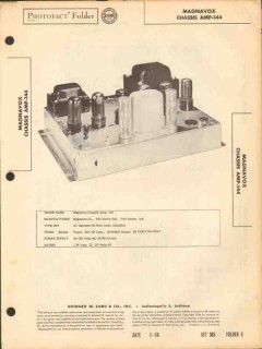 magnavox model amp-144 7 tube 20 watt amplifier sams photofact manual magnavox model amp-144 7 tube 20 watt amplifier sams photofact manual