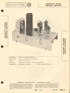 magnavox model amp-152aa 4 tube audio amplifier sams photofact manual magnavox model amp-152aa 4 tube audio amplifier sams photofact manual