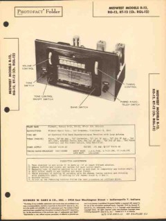 midwest models r-12 ch rgl-12 5 band receiver sams photofact manual
