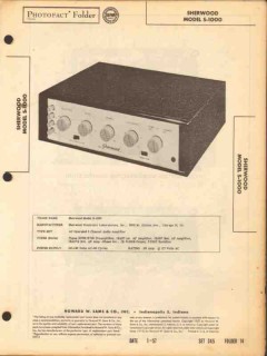 sherwood model s-1000 7 tube 5 channel amplifier sams photofact manual sherwood model s-1000 7 tube 5 channel amplifier sams photofact manual