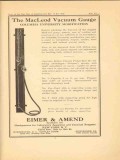 eimer and amend 1922 the macleod vacuum gauge vintage ad