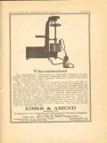 eimer and amend 1922 macmichael viscosimeters vintage ad